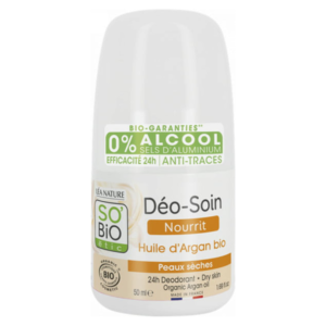 Sobio Etic 24 Hr Deodorant - All Skin Types - Organic Mint 50Ml