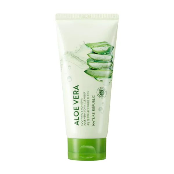 SOOTHING & MOISTURE ALOE VERA FOAM CLEANSER