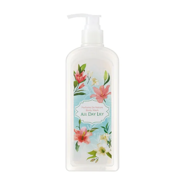 PERFUME DE NATURE BODY OIL WASH - ALL DAY LILY