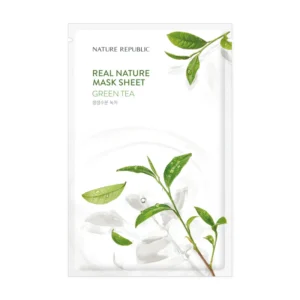 REAL NATURE GREEN TEA MASK SHEET ماسك